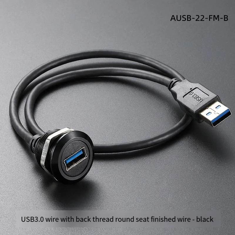 Industrielle USB-HDMI-Typ-C-D-Typ Frontplattenmontage mit Verlängerungskabeln für Auto-PC, Industrie-Computergehäuse, Server-Chassis – Detail 18