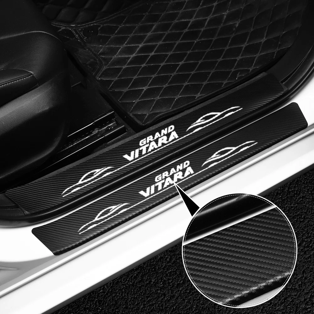 For Suzuki grand Vitara 2020 1999 car door sill stickers Sill