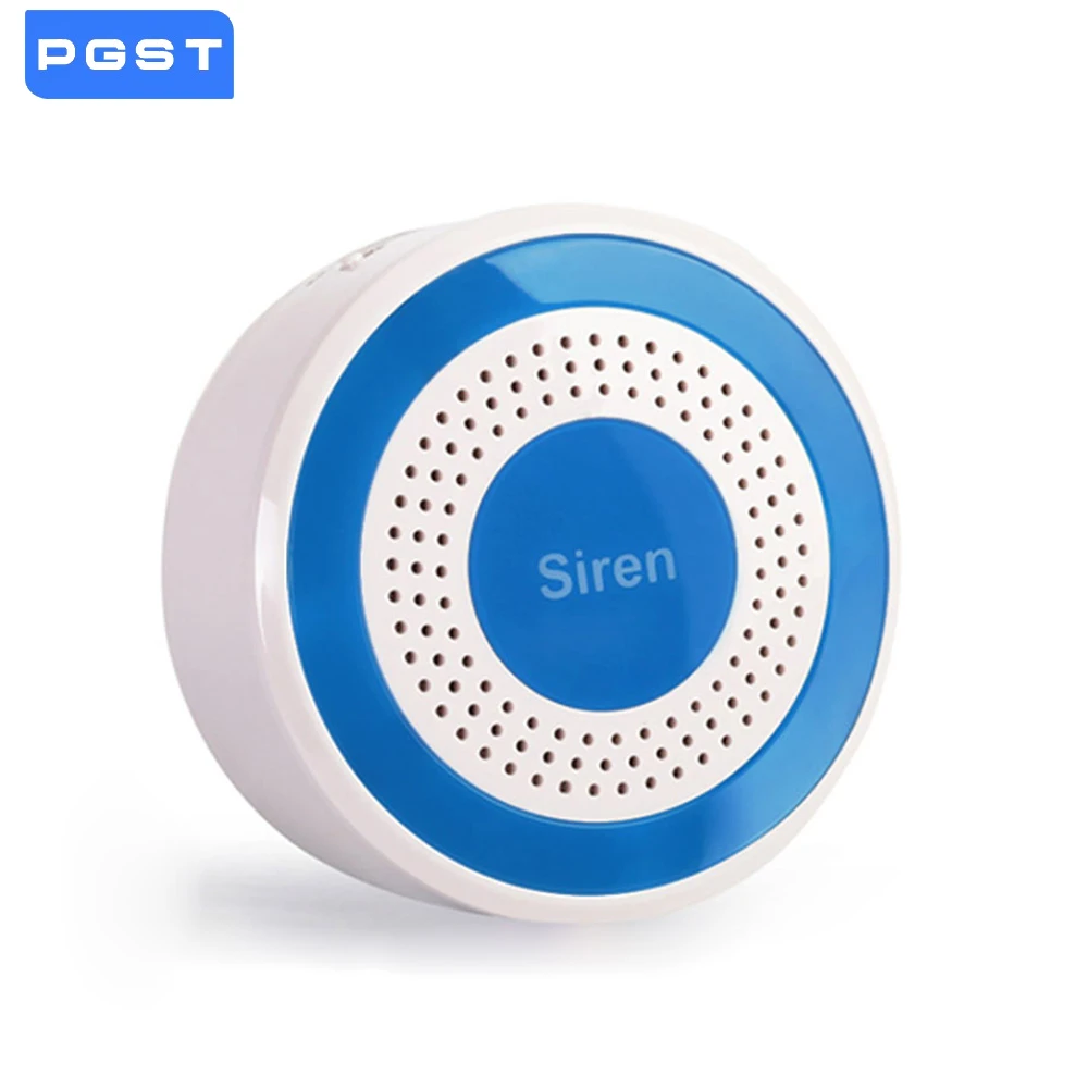 433MHz 85dB 무선 사이렌 스트로브 라이트 알람 경고 센서(WiFi GSM 보안 경보 시스템용)