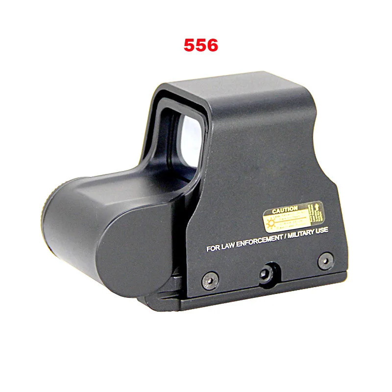 Tactical 558 556 Holographic Scope Red and Green Hunting Rifle Reflex Sight with Integrated 5/8\
