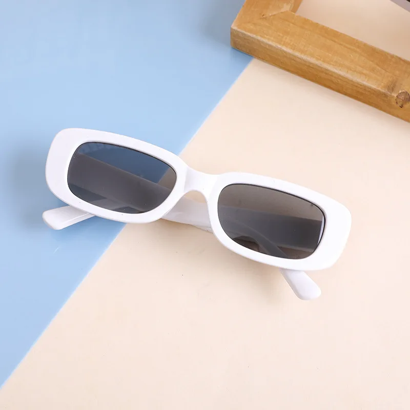 Small Rectangle Kids Sunglasses Boy Girls Square Frame Sun Glasses Children BabySummer UV400 Protection óculos De Sol_voghion.com