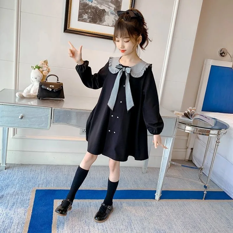 Vestidos Child Clothing Dress for Girls Autumn New Fashion Child Princess Dress Casual Girl Long Dresses Vestidos Para Ni&ntilde;as