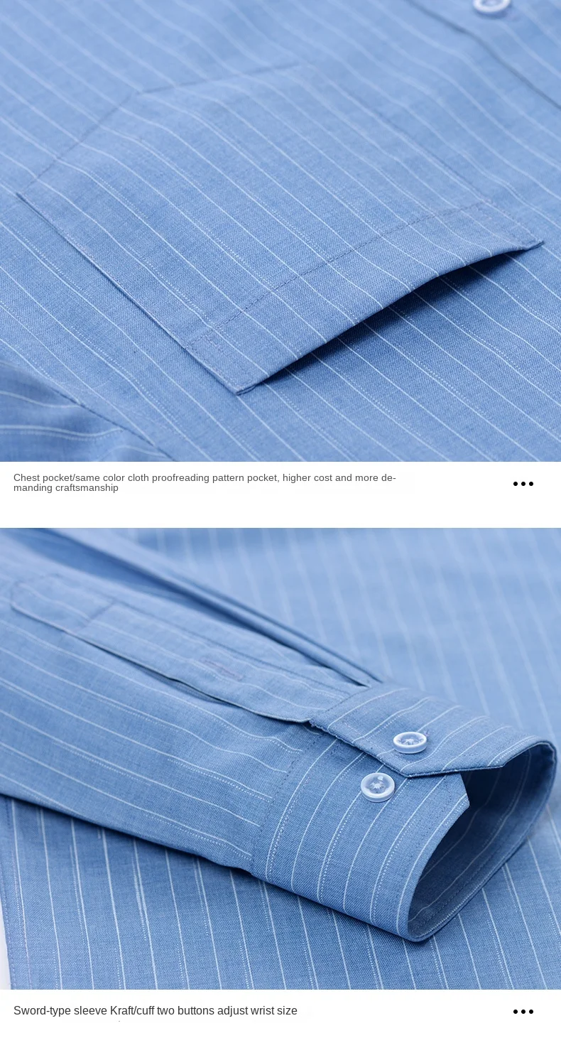 Chemise Homme Business Tissu Infroissable Respirante Fibres de bambou - INSFITY - Slim - Manches