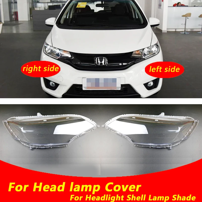 Use For Honda Fit Jazz 20142017 Transparent Headlamp Cover Lamp Shade