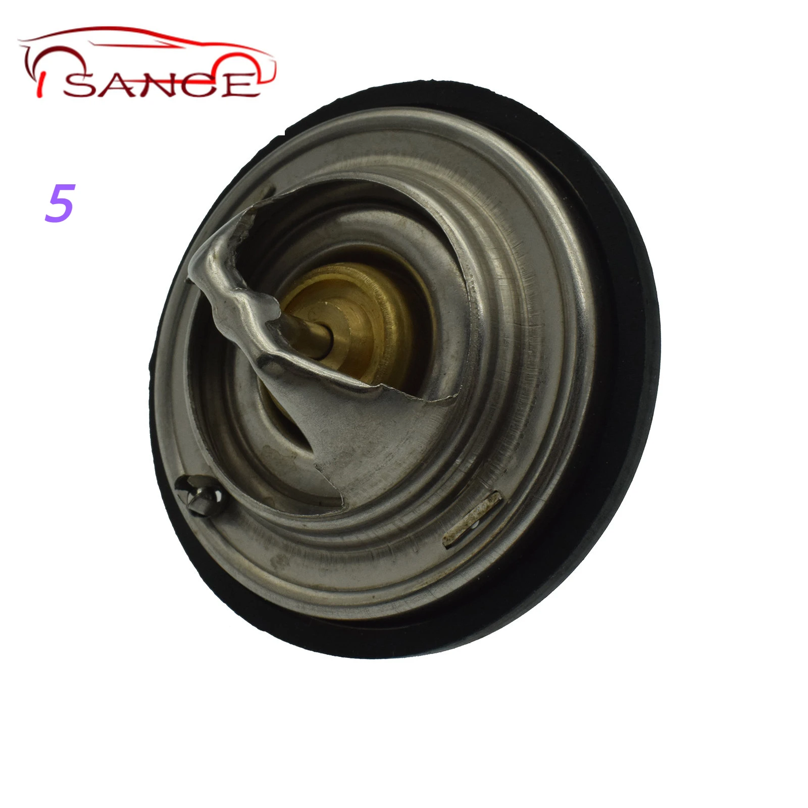 Front Center Coolant Thermostat Housing 021121050C 021121117A 021121133D 021121121A 075121113D for VW Golf Jetta Passat 2.8L VR6