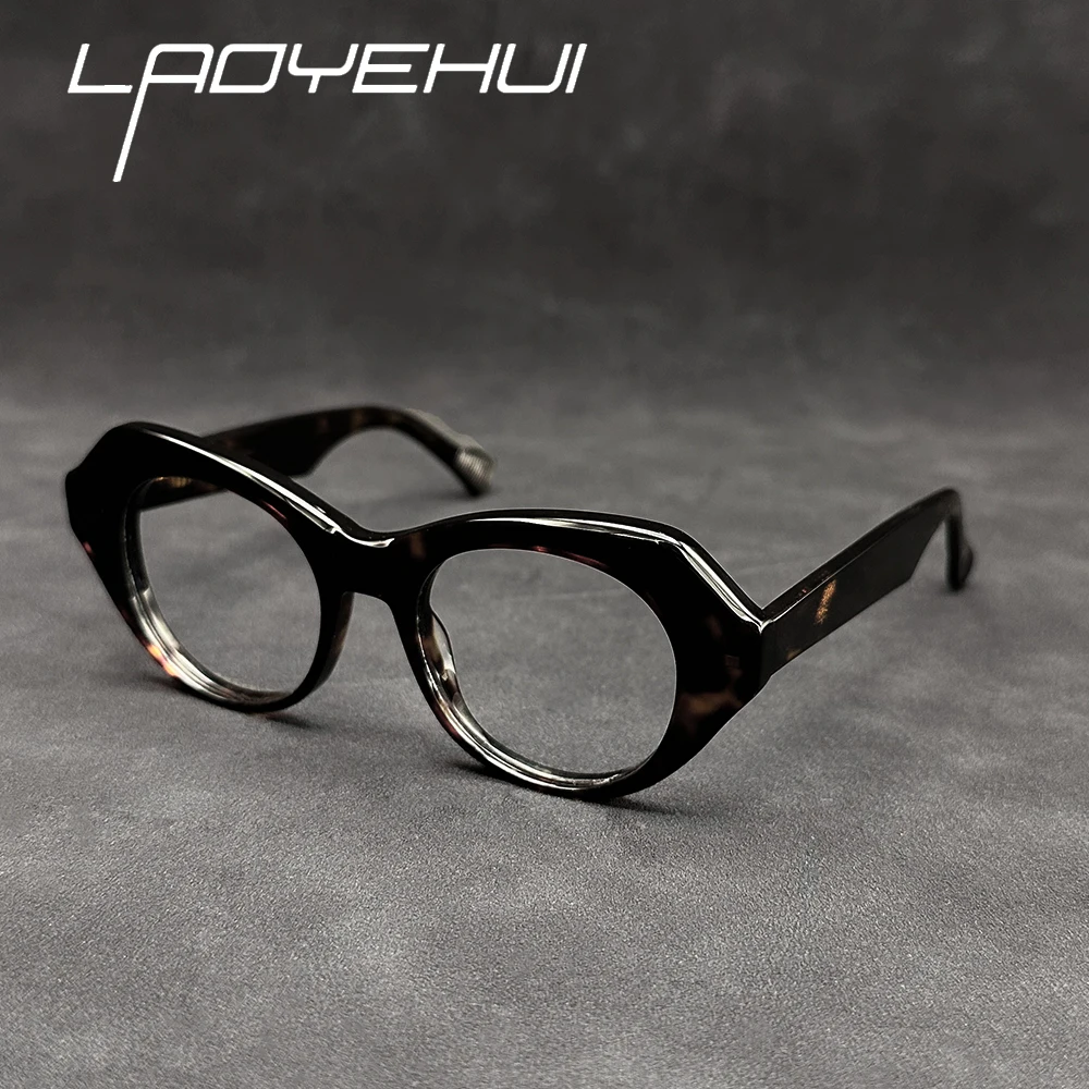 

Cat Eye Oversize Glasses Frame Japan Handmade Acetate Women Prescription Eyewear Myopia Optical Eyeglasses New Retro Spectacles