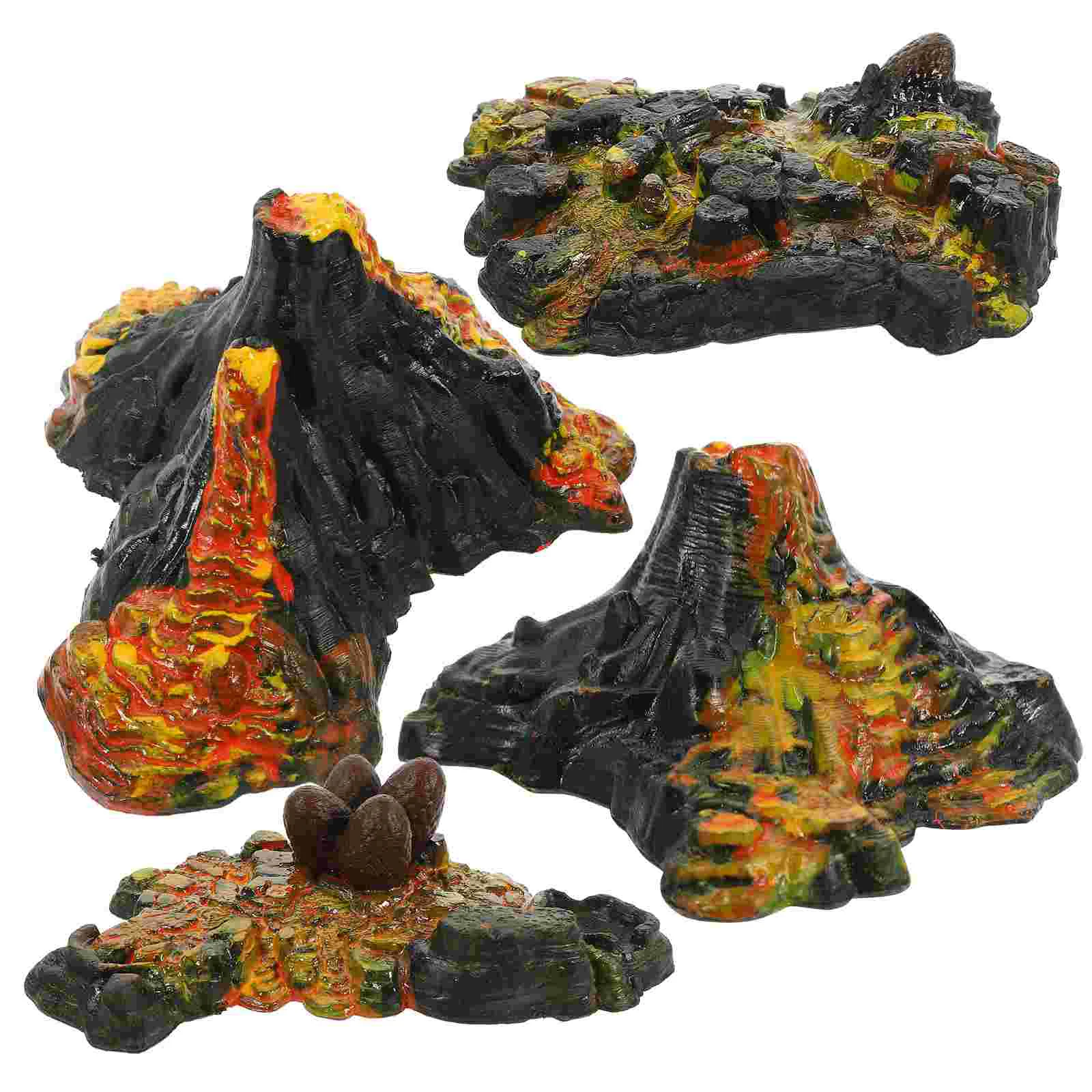 

Simulated Volcano Model Simulation Models Toys for Kid Volcanic Ornament Children Ornaments Fake Decor