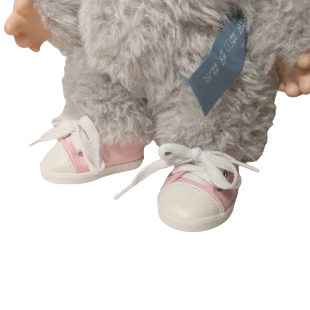 Large Size 38CM Canvas Shoes For  Plush Plush Toy Big Baby Shoes Replacement Shoes Accessories