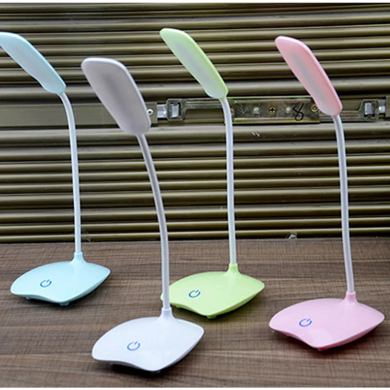 

Rechargeable Battery Table Lamp LED Stand Eye Protection Desk Lamp Foldable Dimmable Touch Desk Lamp LED Portable Reading Lamps