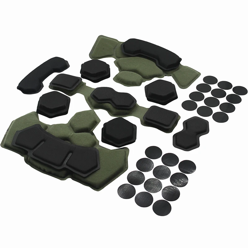 NEW Tactical Helmet Gen4/5 Memory Foam Pad Airsoft Paintball Helmet Protective Pads Internal Mat