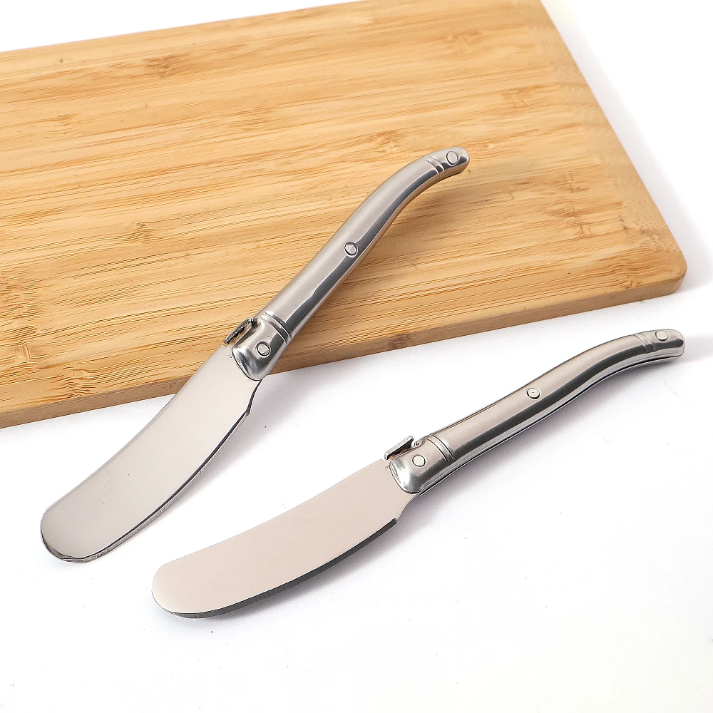 2/4/6piece Stainless Steel Cheese Jam Spreaders Cream Knives Butter Sauce Knife Butter Knives Cheese Tools
