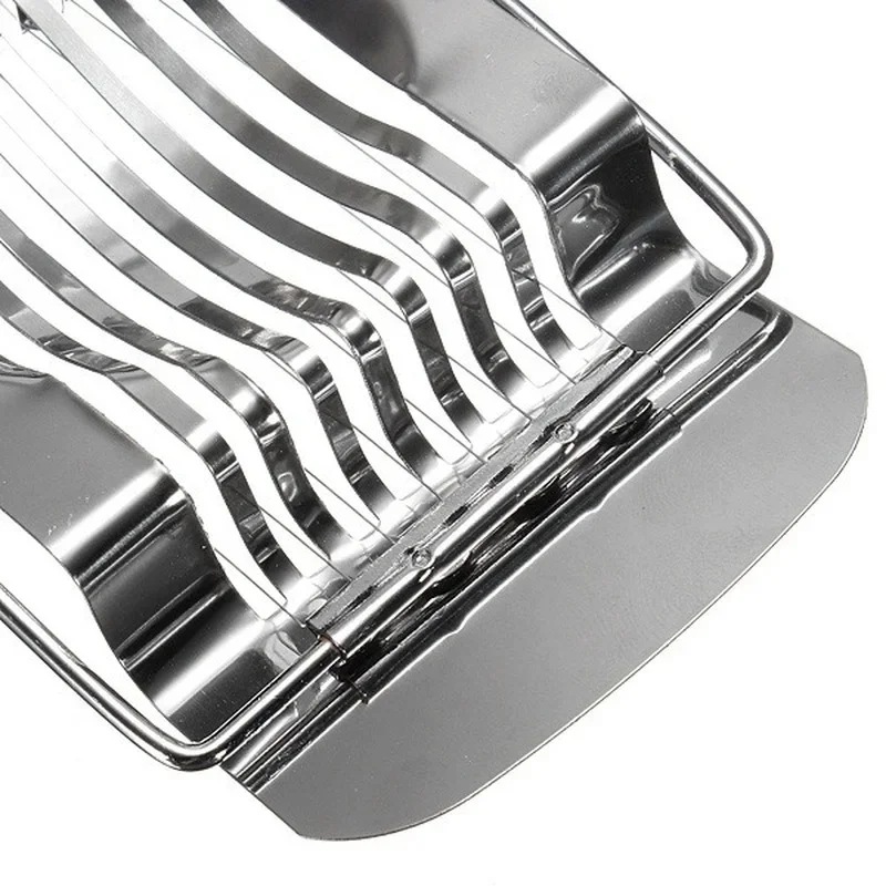 Home Kitchen Egg Cutter Slicer Stainless Steel Wire For Hard Boiled Eggs