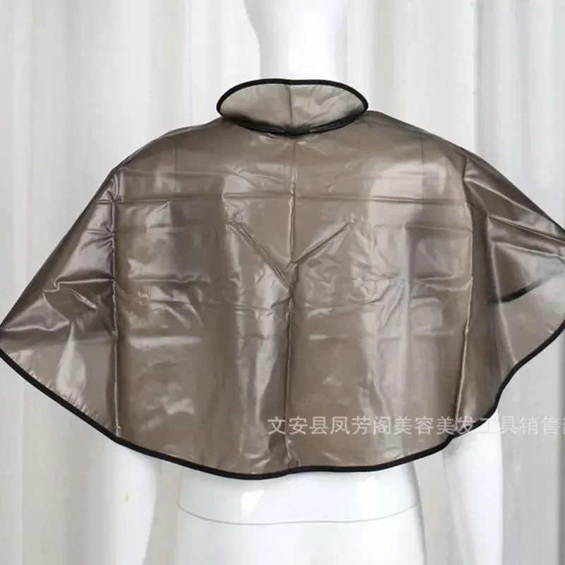 Hair Cutting Collar Waterproof Colouring Cape Barber Cloth Hairdressing Hair Dye Gown Perm Baking Oil Cape Tool Haircut haircut cape hairdressing cape beauty salon apron hairdressing bibs