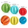 Rubber Tooth Cleaning Snack Ball For Dogs Indestructible Dog Toy For Large Dogs Soft Pet Chew Toys Interactive Dog Accessories
