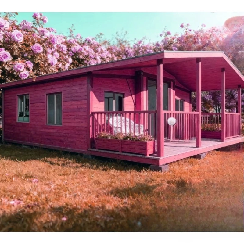 บ้านเคลื่อนที่พับได้ขนาด 40 ฟุต 20 ฟุต บ้านขนาดเล็ก บ้านสำเร็จรูปพร้อมอยู่ บ้านคอนเทนเนอร์สำเร็จรูป บ้านสองห้องนอน บ้านคอนเทนเนอร์แบบขยายได้ 1