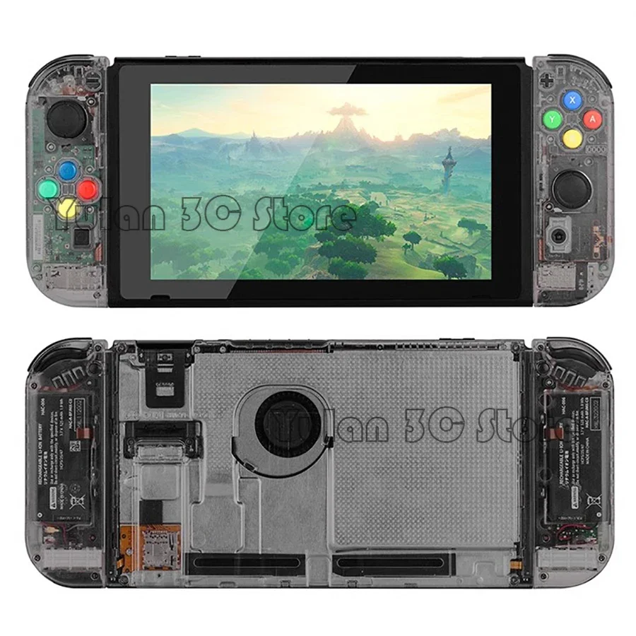 Transparent DIY Replacement Housing Shell for Nintendo Switch Console and Joy-Con - New Game Accessories