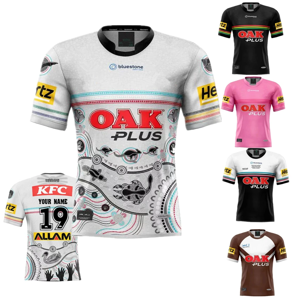 New 2023 Penrith Panthers Indigenous Rugby Jersey Australia Panthers