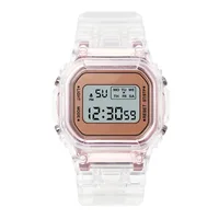 Ladies' LED electronic watch sports outdoor digital multifunctional small square watch - Image 4