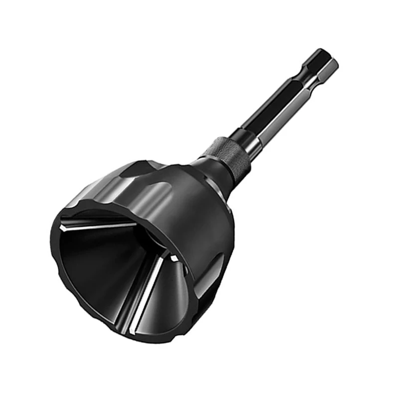 

Hex-Shank Deburring External Chamfer Tool,Quick Release Deburring Chamfering Drill Bit Bolt Deburring Tool Fits 3-20Mm