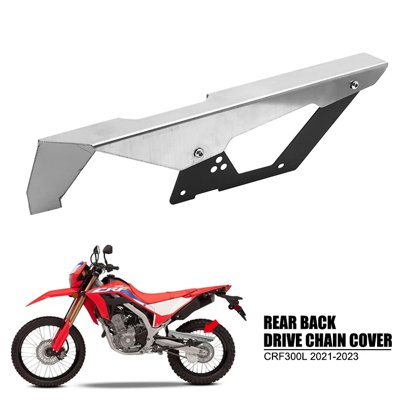 

2023 Rear Back Drive Chain Cover Guard Mud Panel Shield Protector Fit For Honda CRF300L CRF 300 L Rally 2021 2022 Motocycle