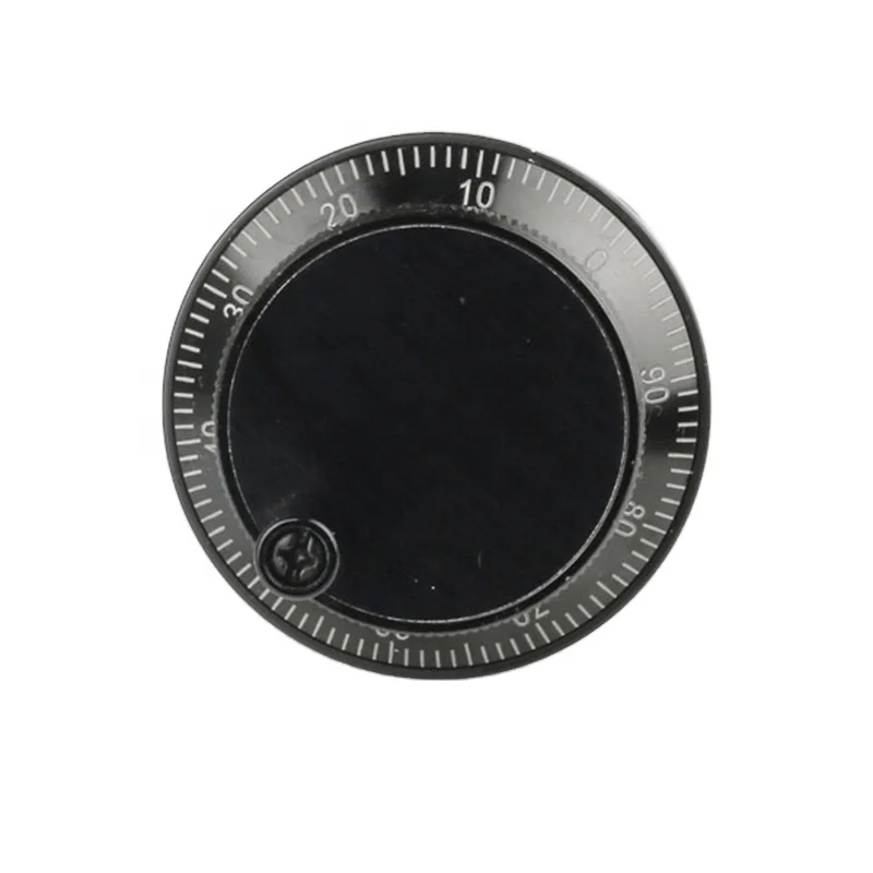 금속 블랙 60mm 직경 DC5V CNC 수동 전기 펄스 발생기