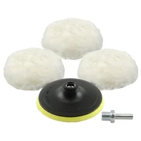 5Pcs Polishing Kit For Polisher 3/4/6/5 Inch Polishing Pad Car Waxing Sponge Disk Wool Wheel Auto Paint Care Polisher Discs 2
