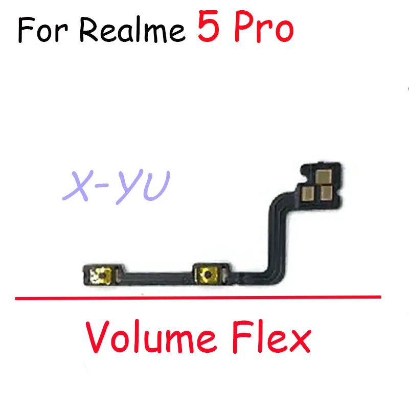 

For OPPO Realme 5 Pro Power Button Switch Volume Button Mute On / Off Key Flex Cable