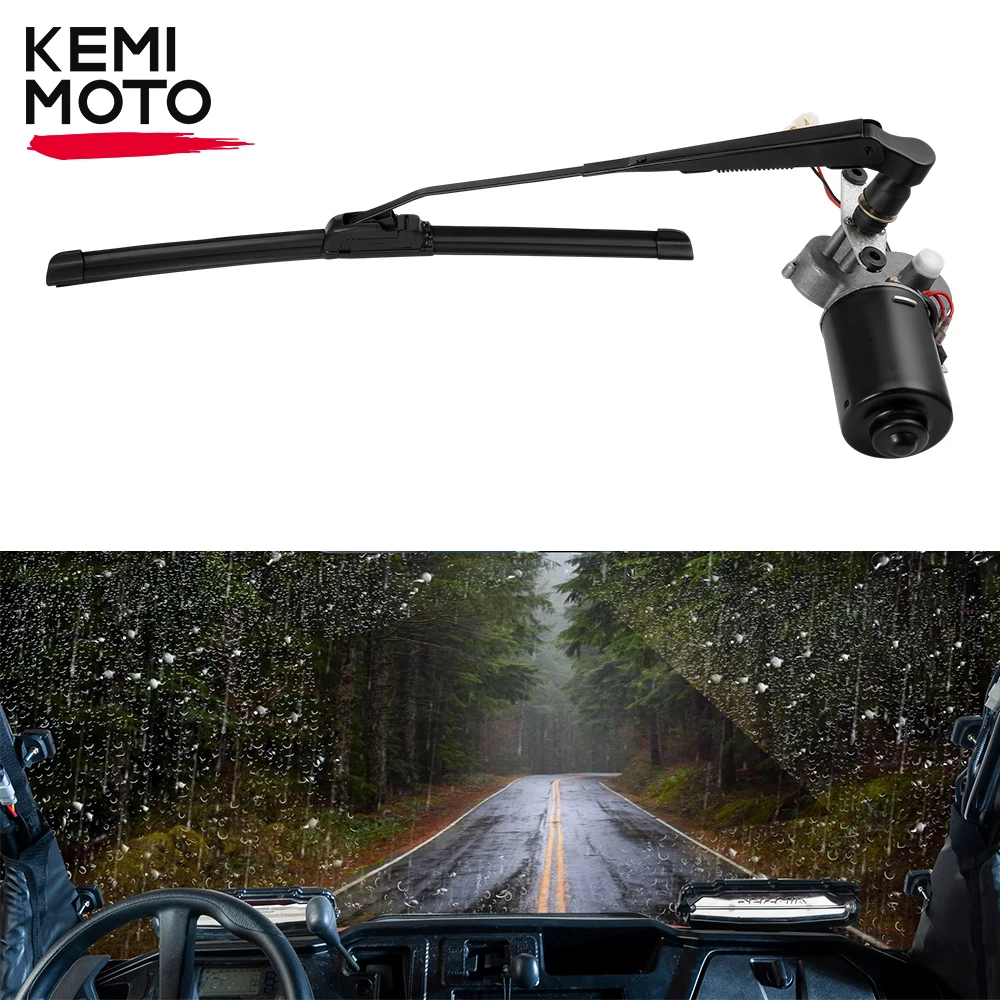 Electric Window Windshield Wiper 12V Compatible with Polaris RZR XP 1000 Ranger Motor Kit For Can-am Maverick X3 For Cfmoto with wiper 12mp 4k poe ptz ip camera hikvision protocol auto tracking outdoor high speed dome ptz 8mp color camera onvif dahua