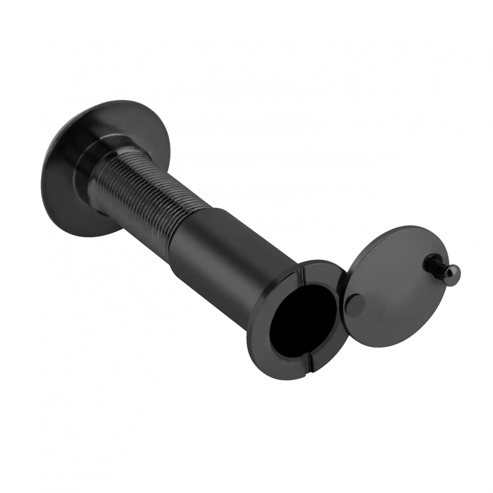 Door Peephole 16mm/0.63inch 220 Degree Door Viewer Peephole Drill Bit Set for 1.57inch to 2.36inch Door Thickness with Rotating Privacy Cover