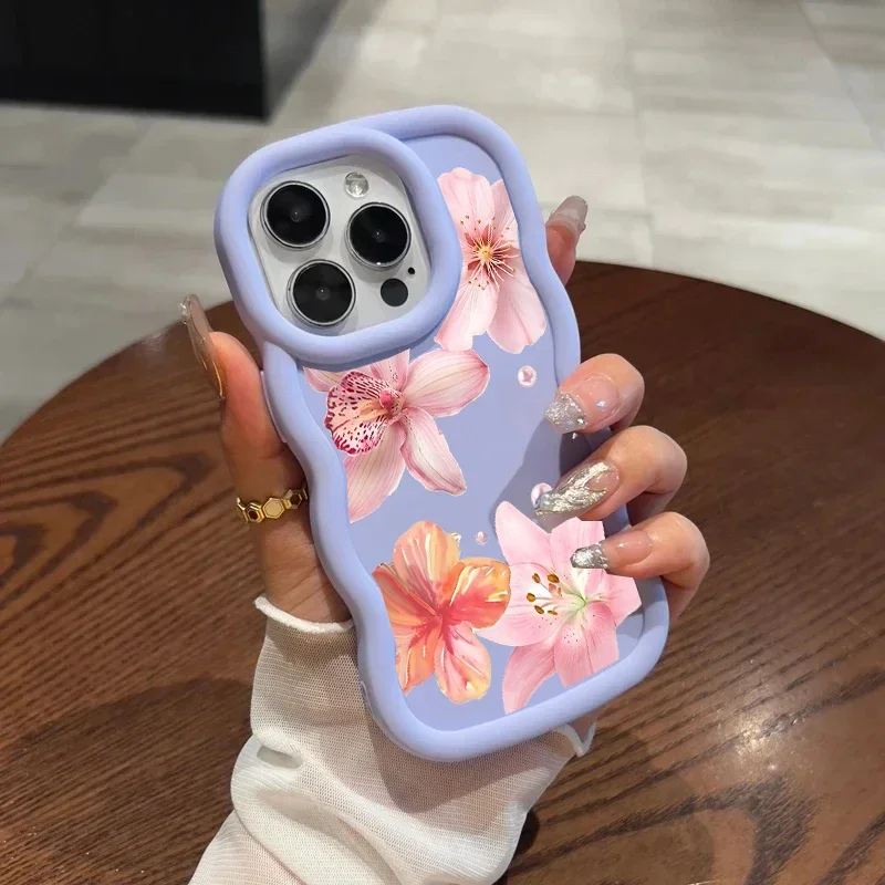 Floral Design Protective Phone Case