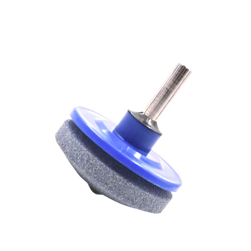 

For Electric Hand Drill Mower Sharpener Refitted Electric Grinding Head Tool Wear Resistant Portable Round Sharpening Stone Tool