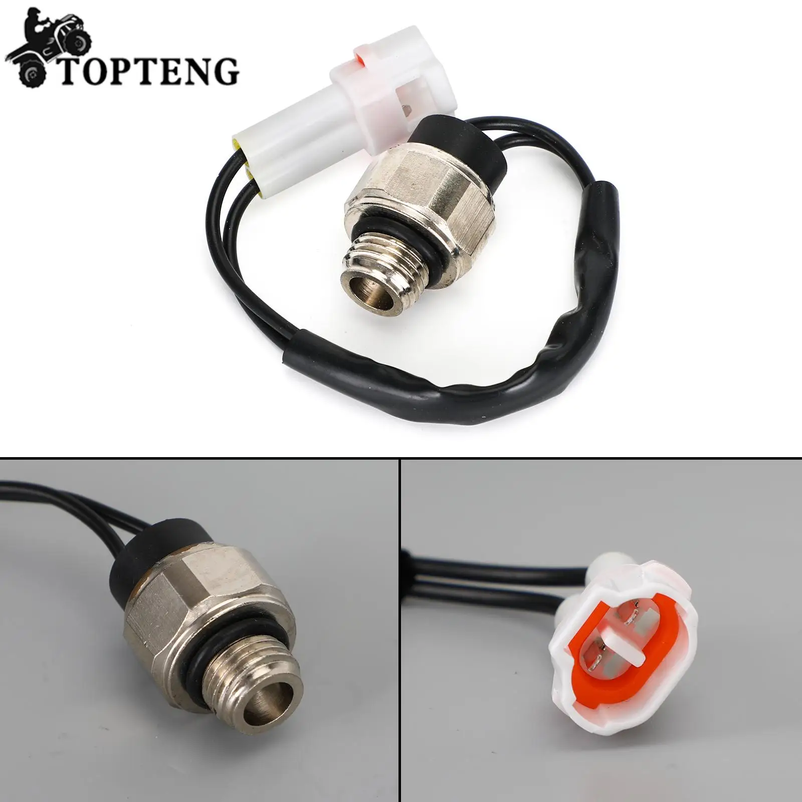 Topteng Radiator Heat Switch Sensor for Suzuki LT-Z LTZ 400 400Z Quadsport 2003-2008 ATV Accessories RF1436SR108JU nicecnc atv 6mm gas fuel tank switch valve shut off petcock switch tap for suzuki king quad 300 ltf300f 1992 2000 quadsport 80