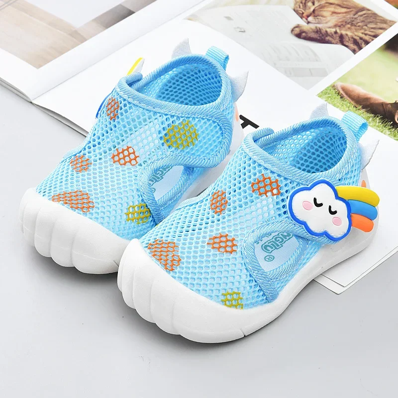 Kids Sports Sandals Summer New Boy' Hollow Board Shoe 1-4Year Old Tide Comfortable Sandals for Boy Baby Casual Shoes Kids Shoes 3