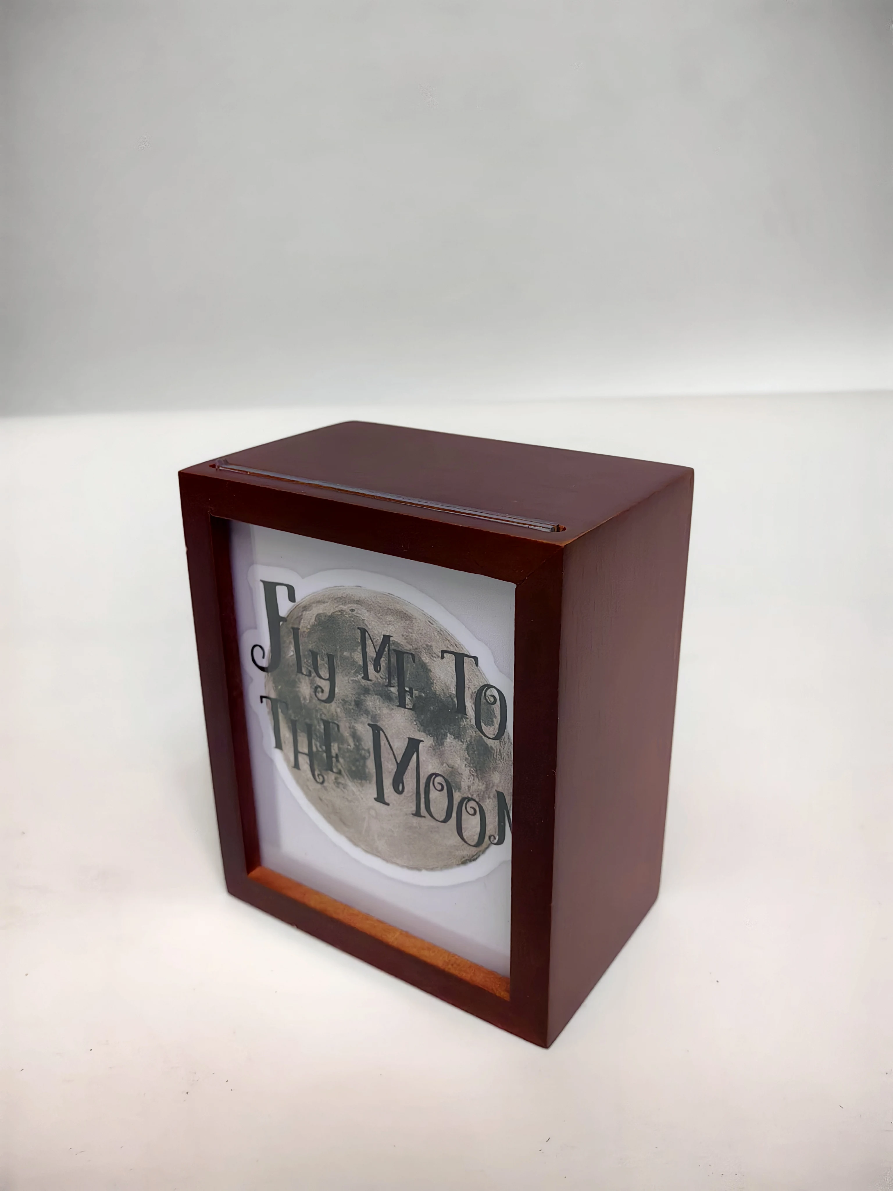 MissLiGarden Wooden Music Box, Picture Frame, 70 Music Options Available.