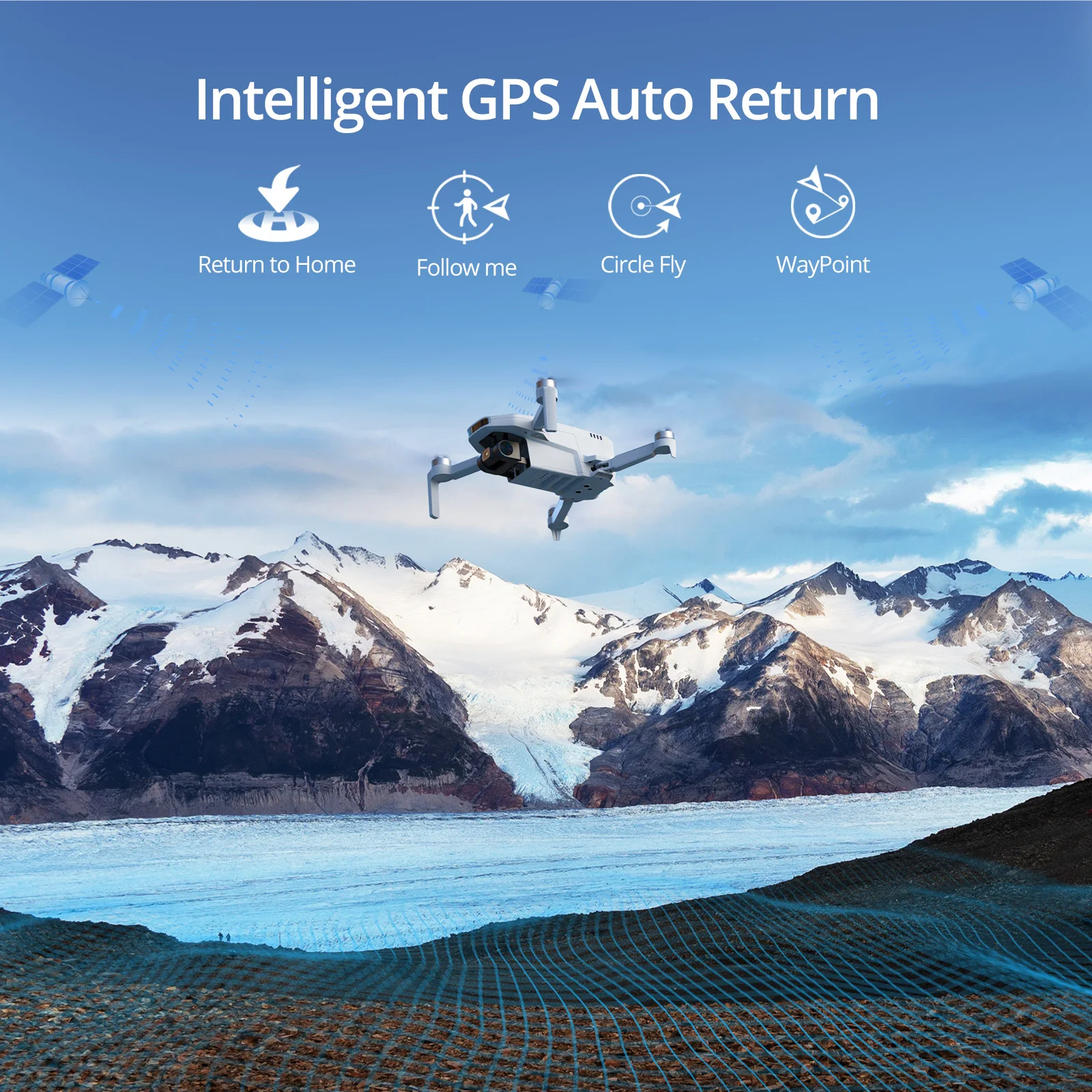 Potensic ATOM SE 4K GPS プロフェッショナル ドローン カメラ
