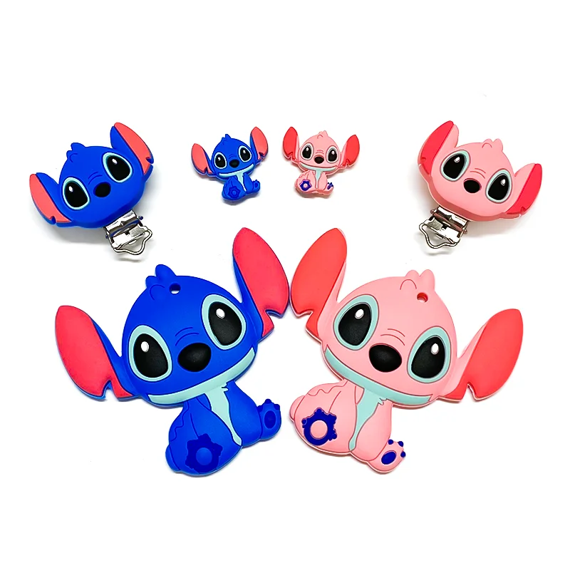 Silicone Pacifier Clip 5/10pcs Baby Toy Suitable for Newborn Babies