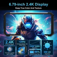 8849 Tank 2 PRO هاتف ذكي متين مع جهاز عرض 6.79 بوصة 2.4K عرض 24 جيجابايت 512 جيجابايت هاتف محمول 23800 مللي أمبير 120 واط أندرويد 14 5