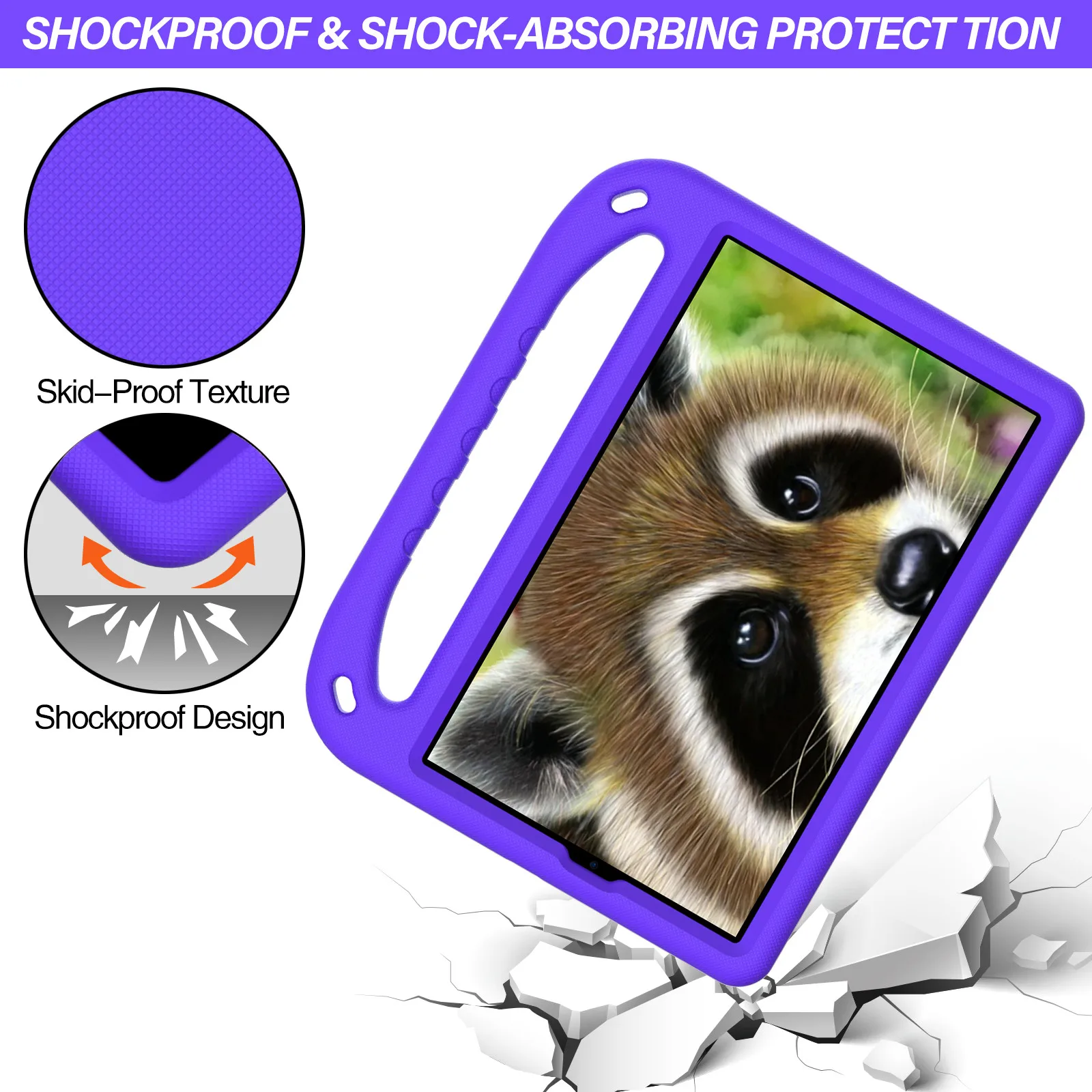 For Tablet Lenovo Tab M10 TB-X606/X605/X505/X705/X306 M8 TB-8505 Case Hand-held Soft Drop-proof Kids EVA Holder Cover Funda