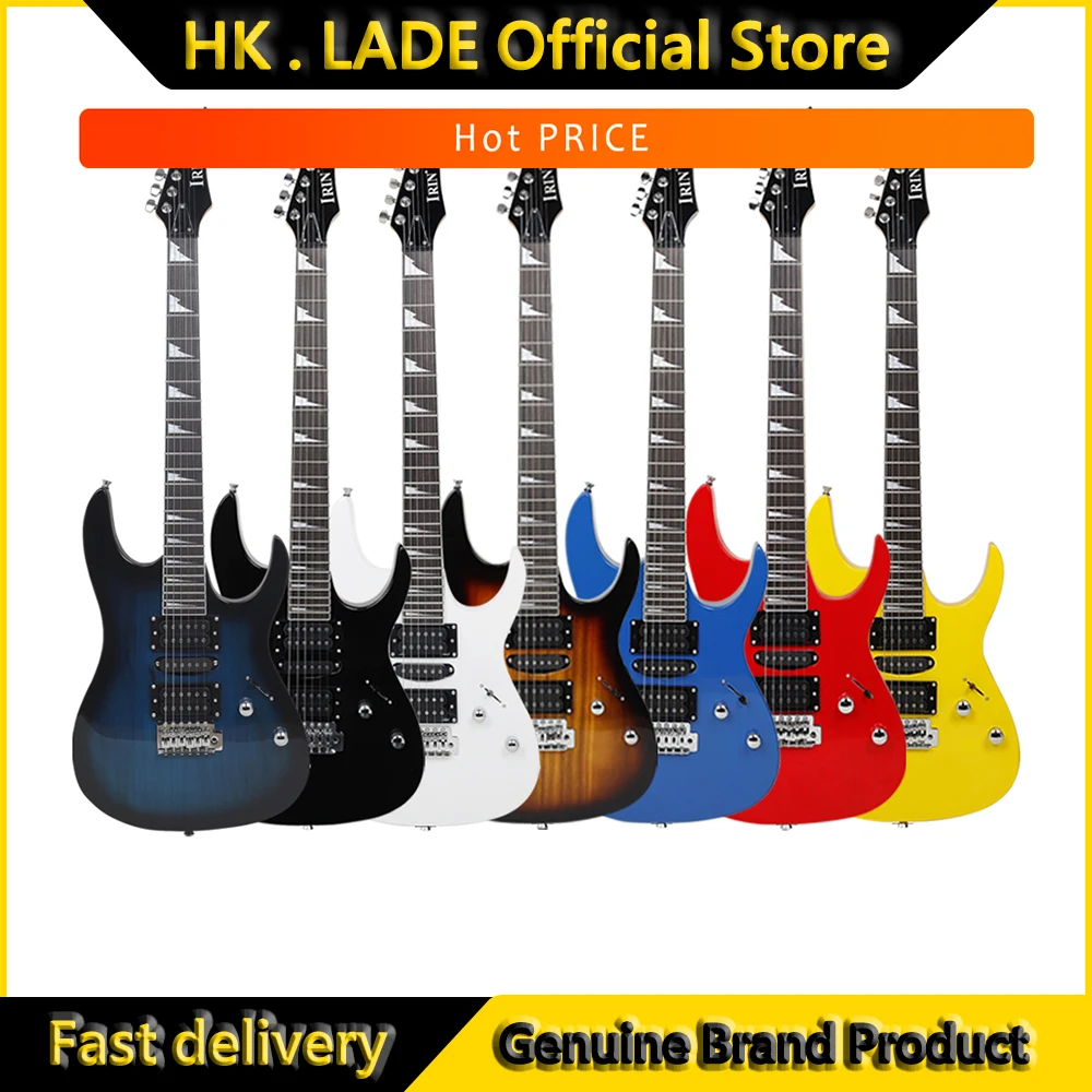 IRIN 6 Strings Electric Guitar 24 Frets Maple Body Neck