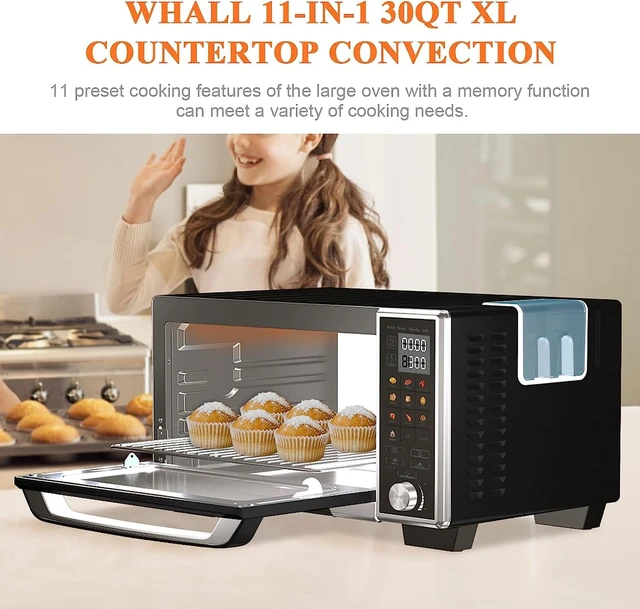 Air Fryer Toaster Oven, 50-in-1 Steam Countertop Convection Oven