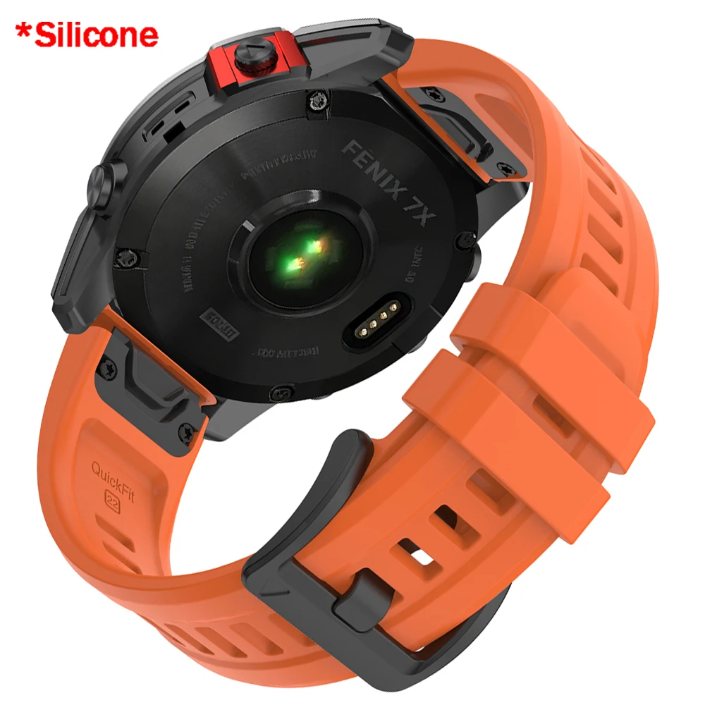 Durable Nylon Silicone Quick Fit Strap – 26 22mm Premium Band