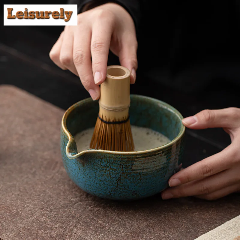 Chinese Kiln Change Zen Black Tea Set Complete Set Japanese Matcha Set Kit Tea Ordering Tools Kitchen Supplies for Beverage Shop