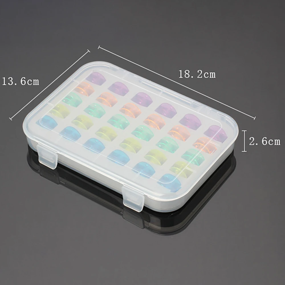 Chainho,Plastic Shuttle Cores For Sewing Machine,Without Sewing Thread,DIY Sewing Tools Accessory,60 Pieces Per Pack,25SX11