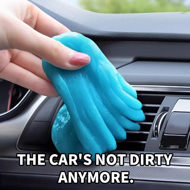 160g/200g Flexible Keyboard Cleaner Car Cleaning Gel Detailing Tool Automotive Interior Clean Gel Dust Mud N84F
