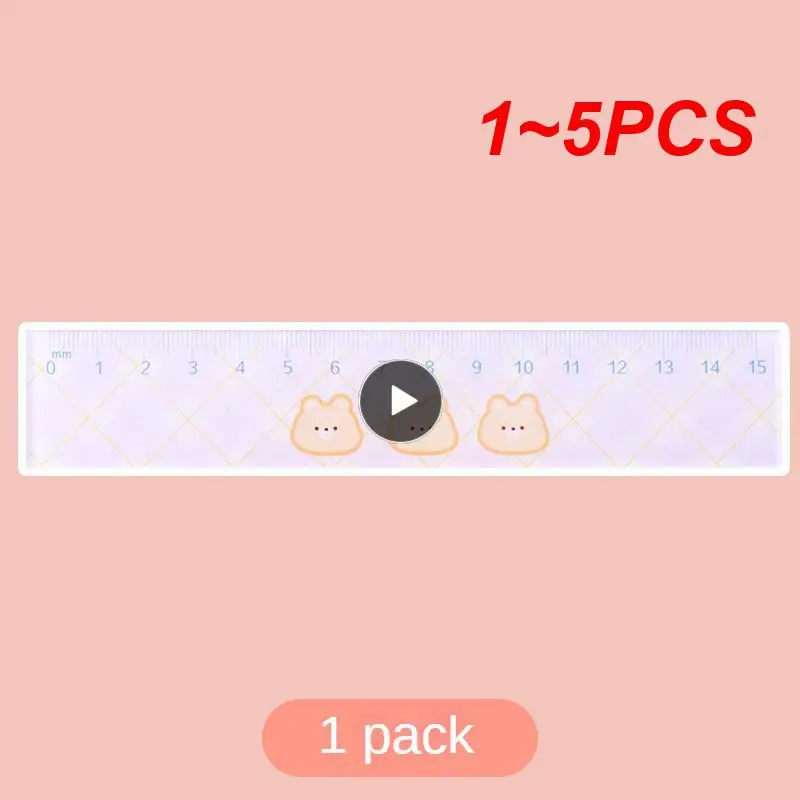 

1~5PCS Drawing Tool Thickened Ruler High-quality Materials Innovative Design Easy To Use Practical And Creative