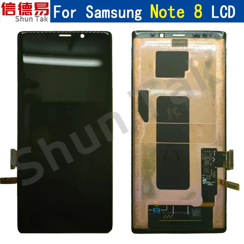 Qualità Incell Per Samsung Galaxy Note 8 Display Lcd Touch Screen Digitizer Per Samsung Note 8 N950F N950Fd N950U Con Cornice