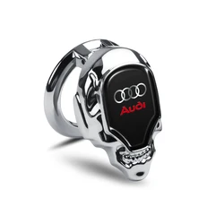 Engine Start Stop Button Protective Cover Sticker - Car Styling Accessories - 1PC (Silver for Audi)