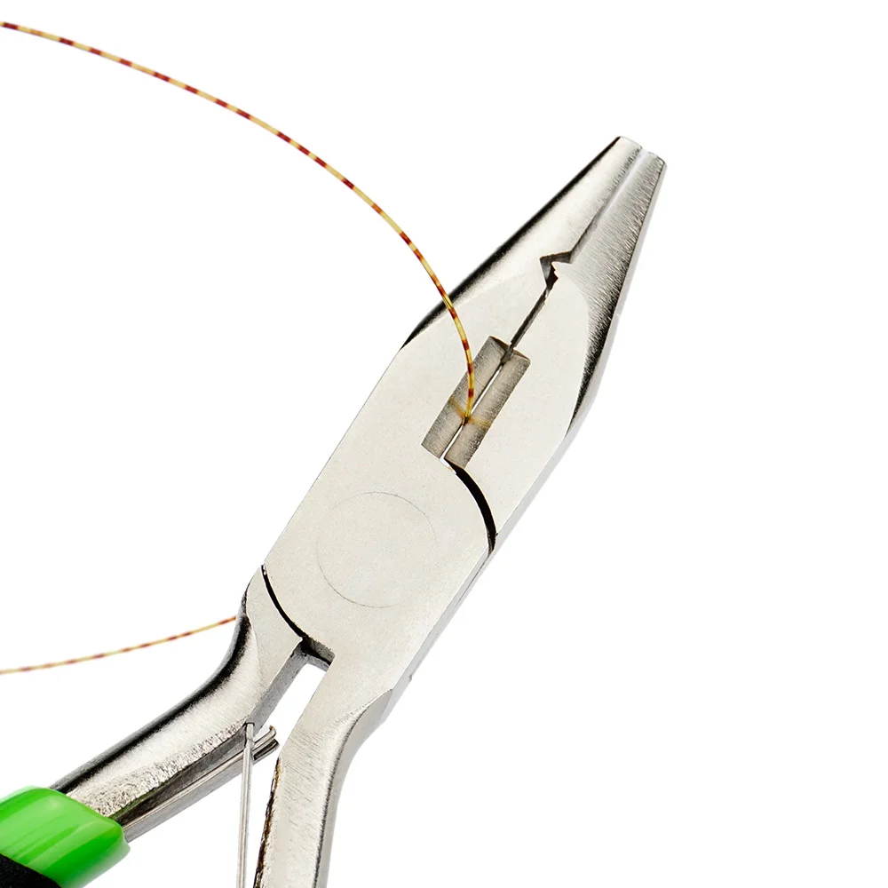 Hirisi Karpfenangel-Set: Multifunktionale Angelzange aus Kohlenstoffstahl, Krimphülsen, Chod Rig Crimping Tube, Terminal Tackle – Detail 10