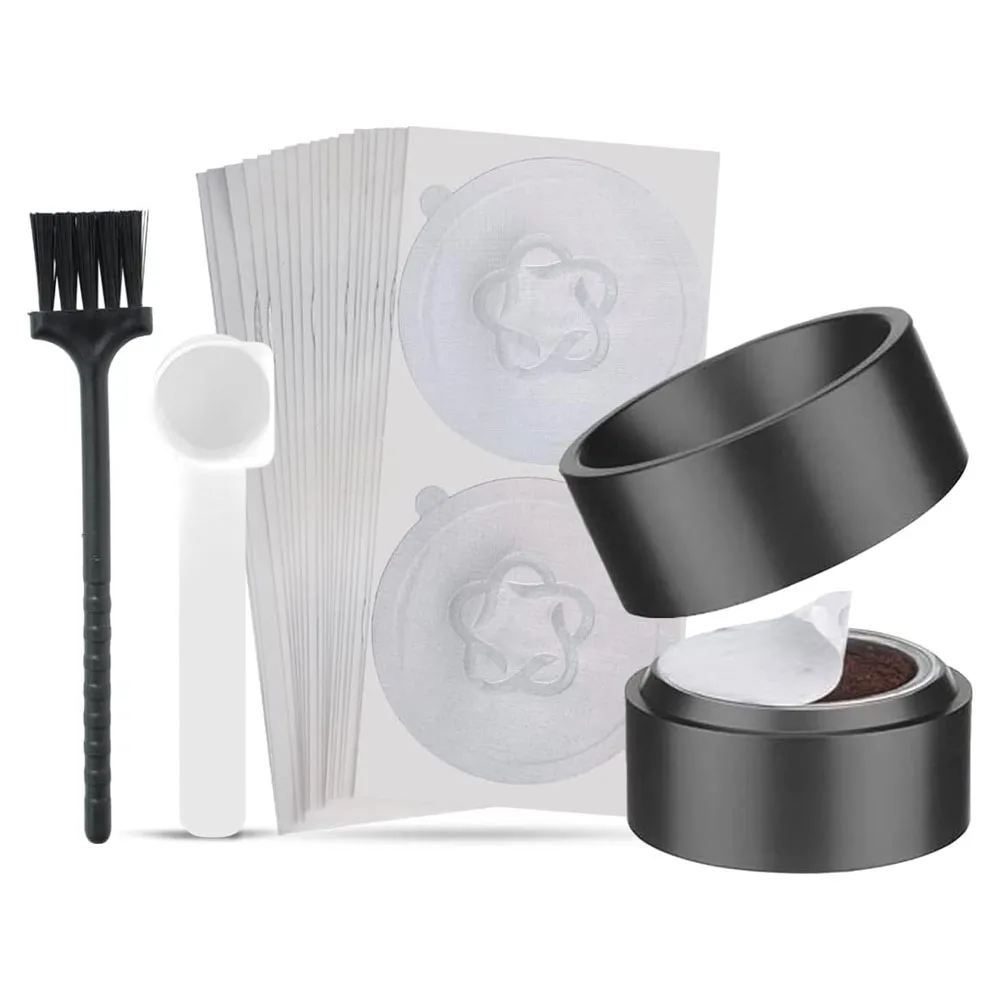Icafilas Kit Di Integratori Per Capsule Vertuo Riutilizzabili Per Capsule Vertuo Line Con 100 Guarnizioni In Foglio Di Alluminio Per Pod Vertuo Riutil
