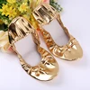 USHINE Leather Ballet Bellly Slippers Dance Shoes Split-Sole Gymnastics Yoga Shoes Kids Girls Women 2
